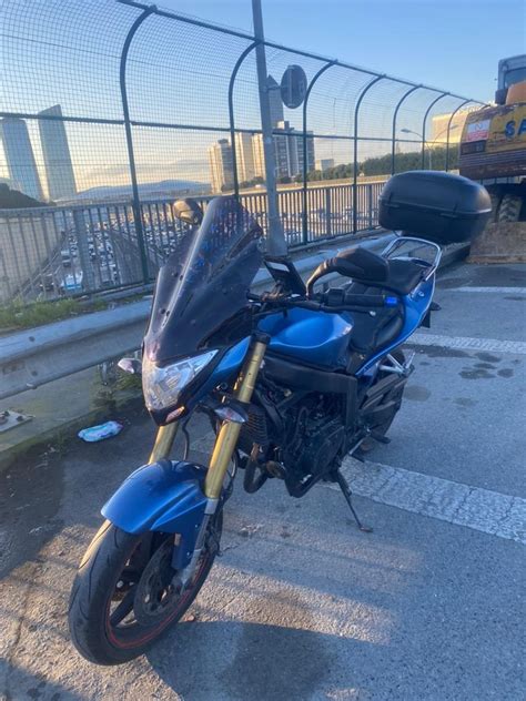 2006 yeni toplanmış hyosung gt250r naked çevrilmiş Motosiklet 1675413636