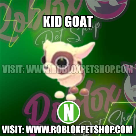 Kid Goat Neon Adopt Me
