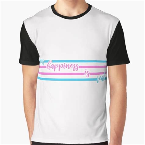 Trans Happiness Is Real T Shirt For Sale By Nochisan Redbubble Trans Graphic T Shirts