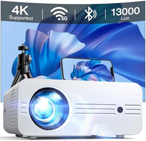 Videoprojecteur G Wifi Bluetooth Lumens Full Hd P Natif K