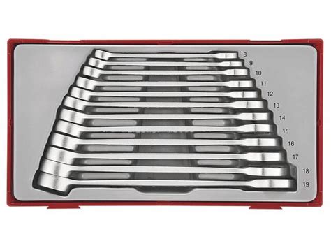 Jeu de clés mixtes 8 19mm TC tray Teng Tools TT8012 Contact TORROS