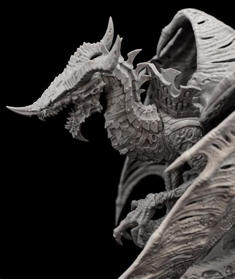 Zombie Dragon Creature Caster