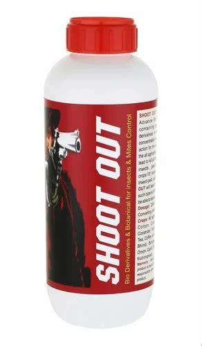 Liquid Shoot Out Pesticide Bottle Insect Control Packaging Size 250 Ml At Rs 880litre In Rajkot