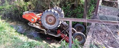 Si Ribalta Con Il Trattore Agricoltore Muore Sul Colpo Ciavula