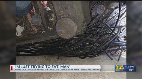 Man Arrested For Stealing Copper Wire Expresses Relief Hes Been Caught