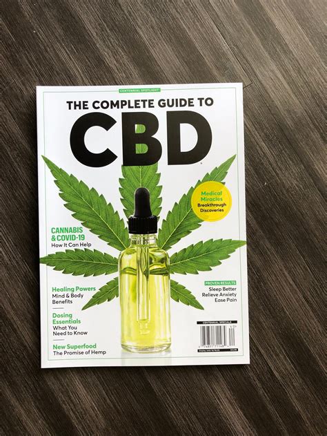 The Complete Guide You Cbd Magazine 2020 Etsy