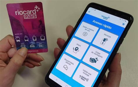 Cart O Digital Riocard Mais J Est Dispon Vel Em Linhas De Niter I