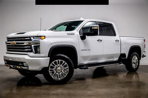 2022 Chevrolet Silverado 2500hd High Country 1203 Miles Summit White Crew Cab Pi Used