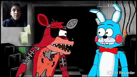 Mi Reccion A La Parodia De Five Night Freddy XD YouTube