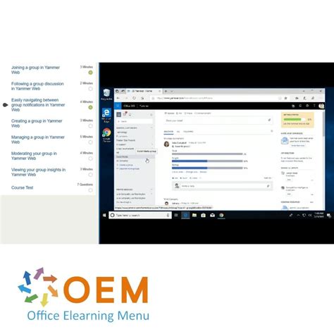 Microsoft Office 365 Yammer Cursus E Learning OEM