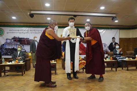 Outgoing Sikyong Dr Lobsang Sangay And Th Kashag Felicitated With A