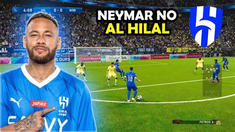 Neymar O Novo Jogador Do Al Hilal Youtube