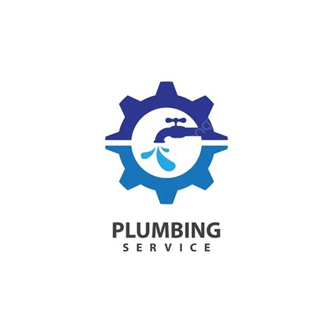 Plumbing Service Logo Images Design Drop Professional Vector Design