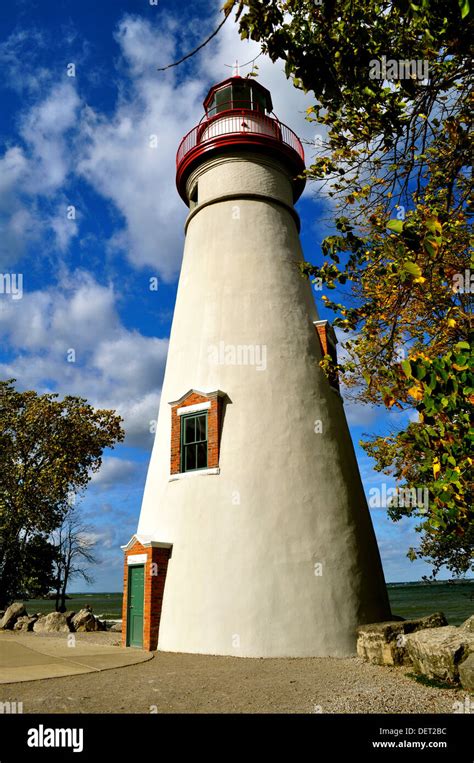 Marblehead Lighthouse Ohio Stock Photo Alamy