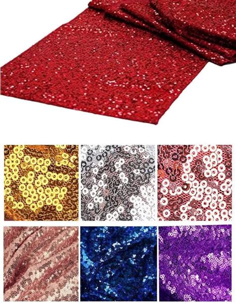 Elegant Event Essentials Sequin Party Long Table Runner For Spring Party Wedding Reception