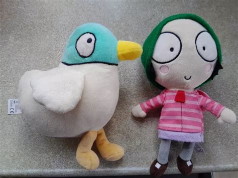 Cbeebies Sarah And Duck Talking Soft Plush Toy Toys £999 Picclick Uk