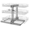 Rev A Shelf Chrome Pull Out Corner Cabinet Organizer W Soft Close