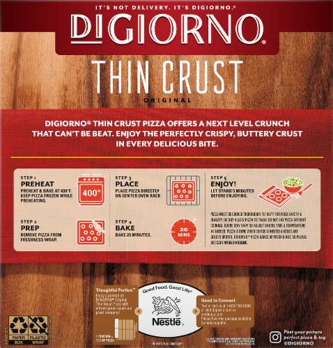 DiGiorno Supreme Classic Thin Crust Frozen Pizza 23 3 Oz Smiths