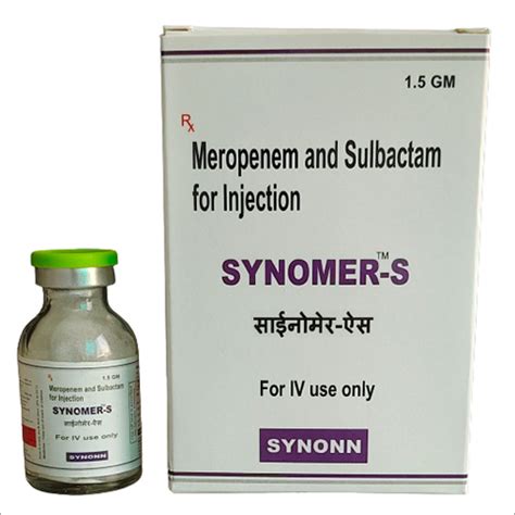 Meropenem Gm Sulbactum Mg Injection Recommended For Human Being At