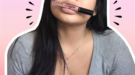 PROBANDO NYX LIP LINGERIE PROBANDO ROPA INTERIOR Joemy YouTube