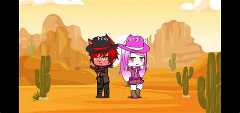 Cowboy Foxy And Cowgirl Mangle Rcowboythemedcharacter