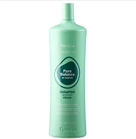Шампунь против жирной кожи головы Fanola Vitamins Pure Balance 1000 мл ...