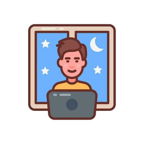 Remote Work icon in vector. Illustration 25729662 Vector Art at Vecteezy