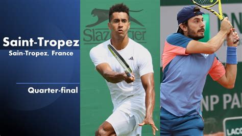 Michael Mmoh Vs Giulio Zeppieri Quarter Final Saint Tropez Open