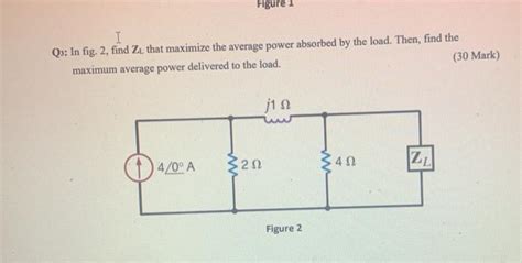 Solved Q1 Calculate Voltage V In Circuit Of Fig 1 Using