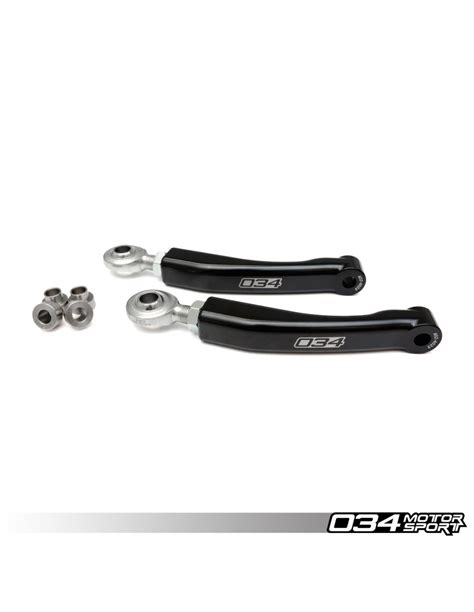 Brazo de suspensión Uniball trasero ajustable 034Motorsport para Audi