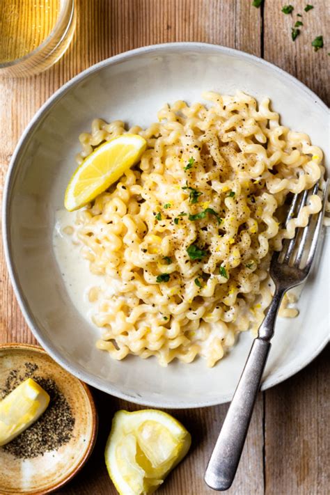 Creamy Lemon Pepper Pasta Modern Farmhouse Eats