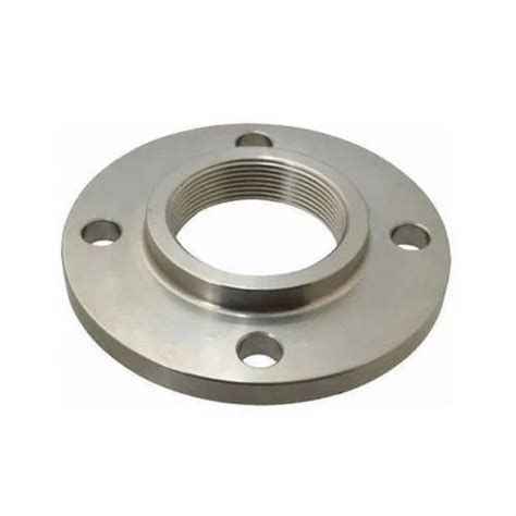 Round Astm A105 Stainless Steel Screwed Flange For Industrial Size 1 5 Inch At Best Price In