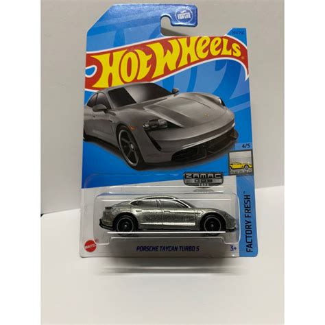 Hot Wheels Porsche Taycan Turbo S Zamac Exclusive Walmart 2023 Shopee