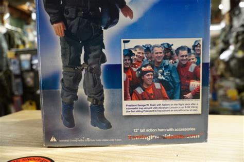 U S Action Figure George W Bush Top Gun New