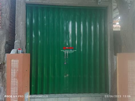 Proyek Pemasangan Rolling Door One Sheet Cm Perforated Di Tlogosari