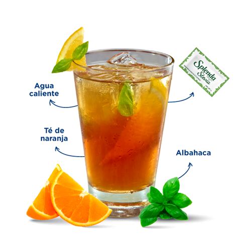 Receta De T De Naranja Con Albahaca Splenda M Xico