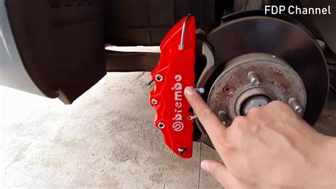 Pasang Cover Kaliper Brembo Modifikasi Hyundai Avega YouTube