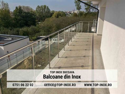 Balcoane Inox Suceava Balcon Cu Balustrada Din Inox Top Inox Suceava