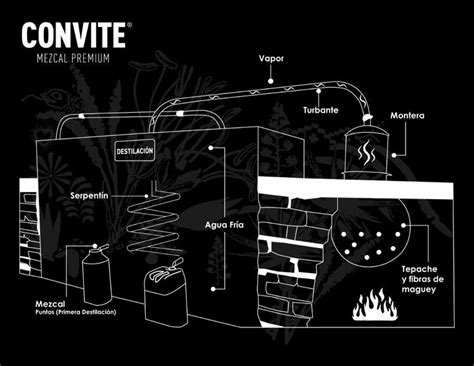 Destilación de Mezcal Mezcal Alambique de cobre Destilacion