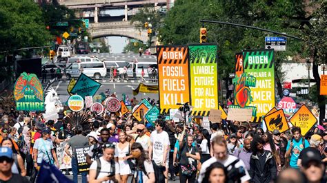 Massive Climate Rally In New York Calls For Action And An End To Fossil