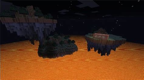 Survival Lava Island Minecraft Map