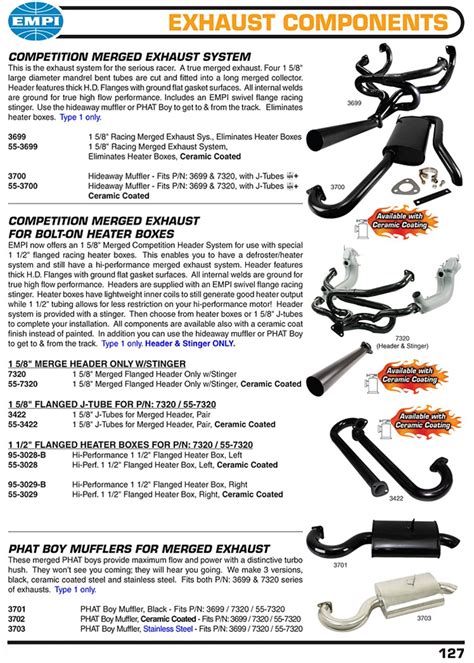 Merged Header Sedan Exhaust And Phat Boy Mufflers For Vw Volkswagen