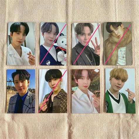 WTS ATEEZ Yunho Official Album Pob Photocards Pc Pcs Mernel Fever