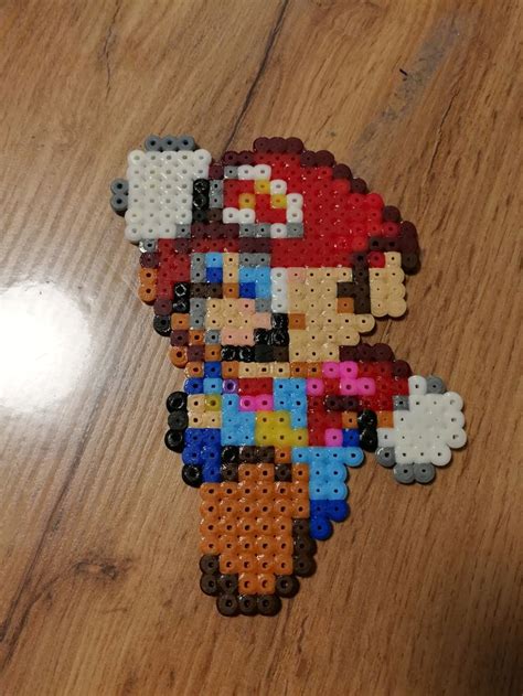 Figurines And Knick Knacks Art And Collectibles Collectibles Super Mario Perler Bead 8 Bit Art Etna