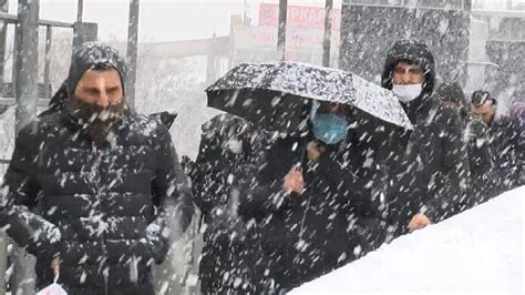 Kar yağışı ve soğuk hava geliyor Meteoroloji den kar uyarısı geldi