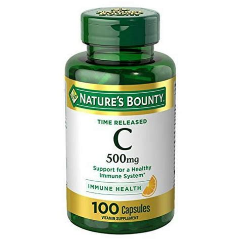 Natures Bounty Immune Hour Vitamin C