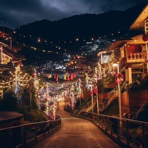 Sightseeing Sunday Christmas Light Medellin Colombia In