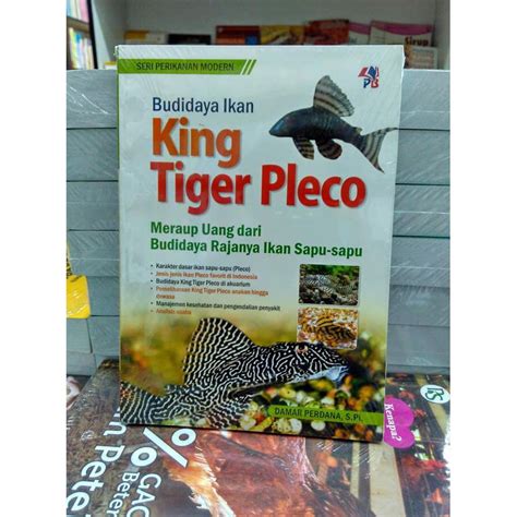 Jual BUKU BUDIDAYA IKAN KING TIGER PLECO TERLENGKAP Shopee Indonesia