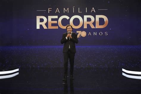 Um Privil Gio Estar De Volta Record Nos Seus Anos Diz Tom