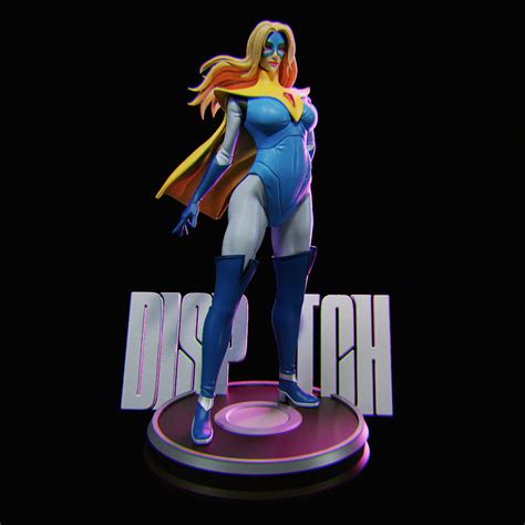 Blonde Blazer Dispatch Fan Art D File For D PrintingCults